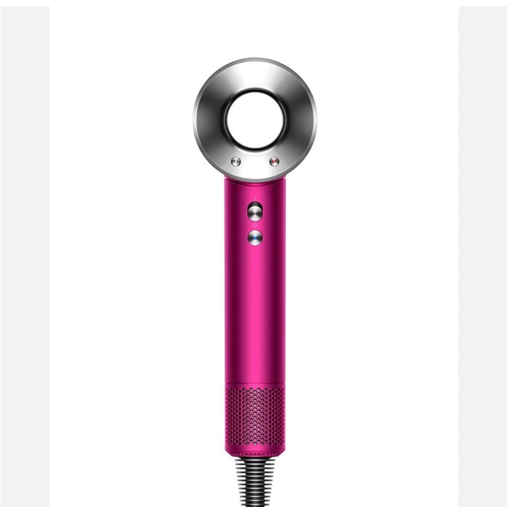 Dyson Hair Dryer in Pink and Silver